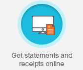 Get statements and receipts online